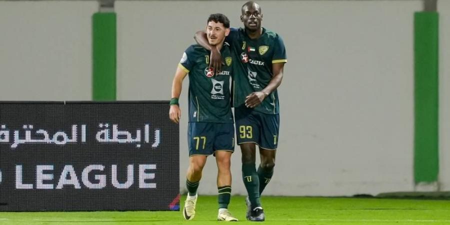 خورفكان يهزم الوصل برقمين مميزين في دوري المحترفين - بوابة مولانا